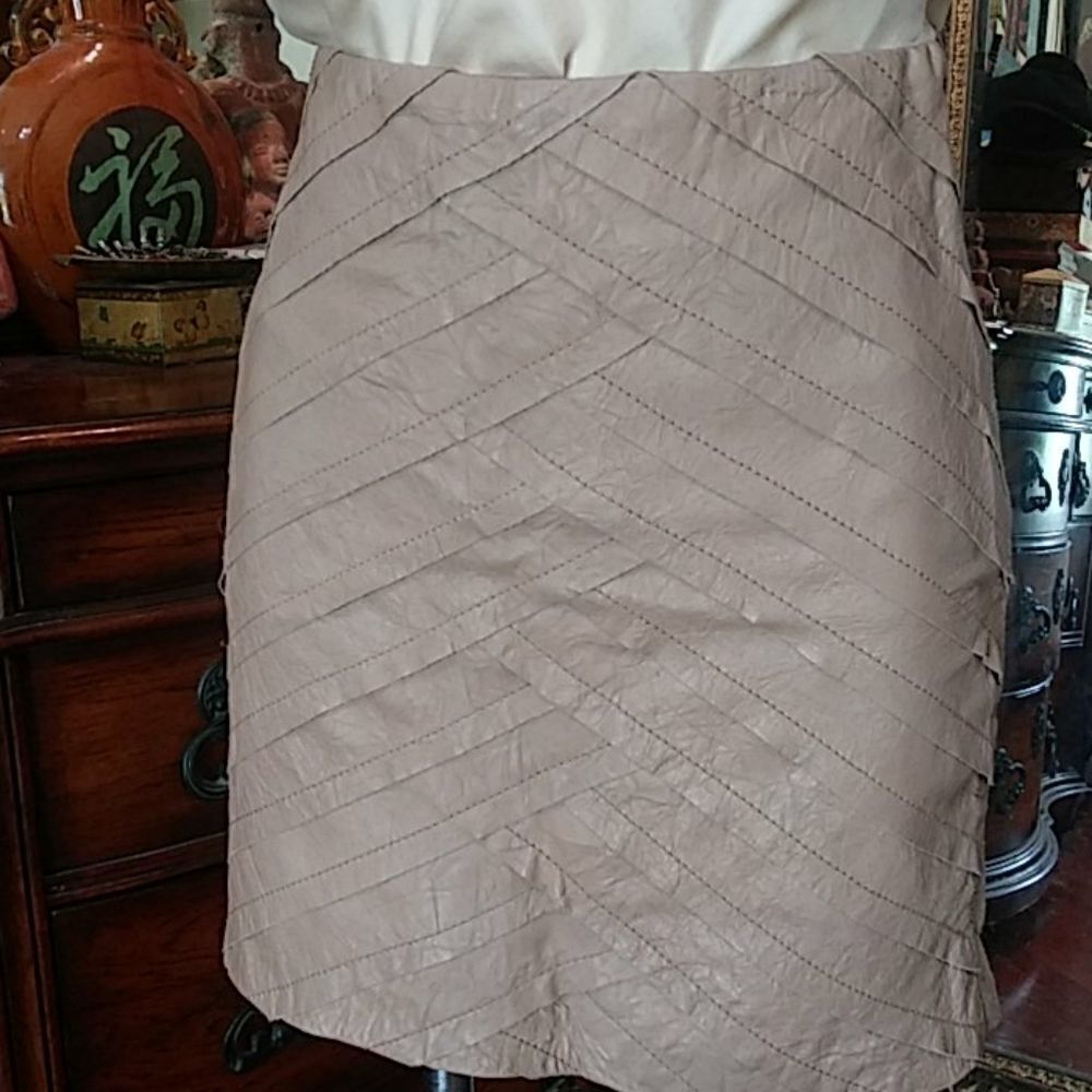 Catherine malandrino lamb leather Skirts
